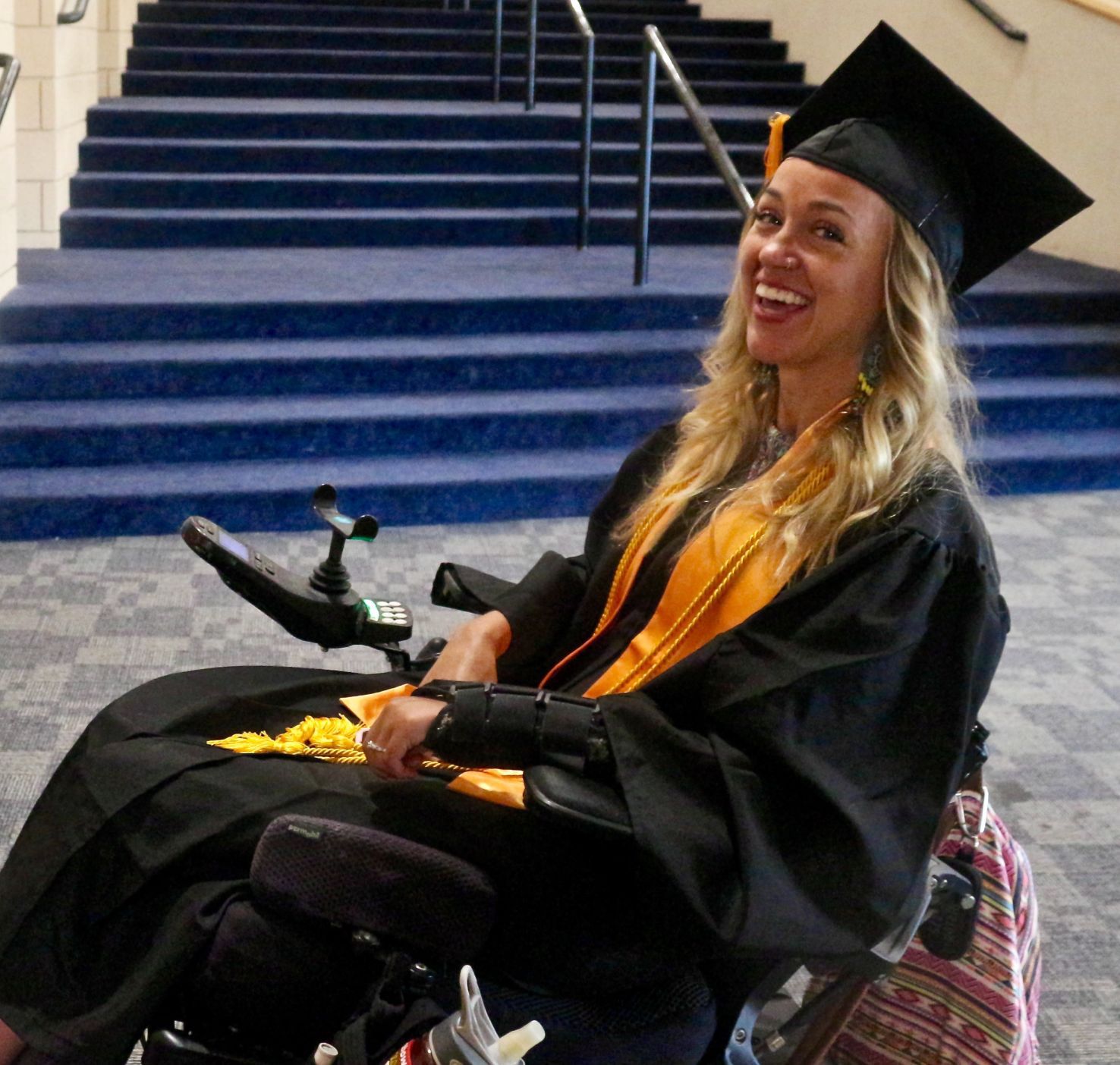 Lizzy Pritchett before receiving her diploma.jpg